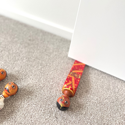 Hand-Carved Door Stoppers