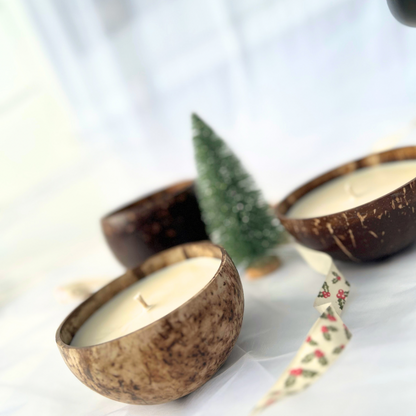 Eco-friendly Coconut Shell Candle