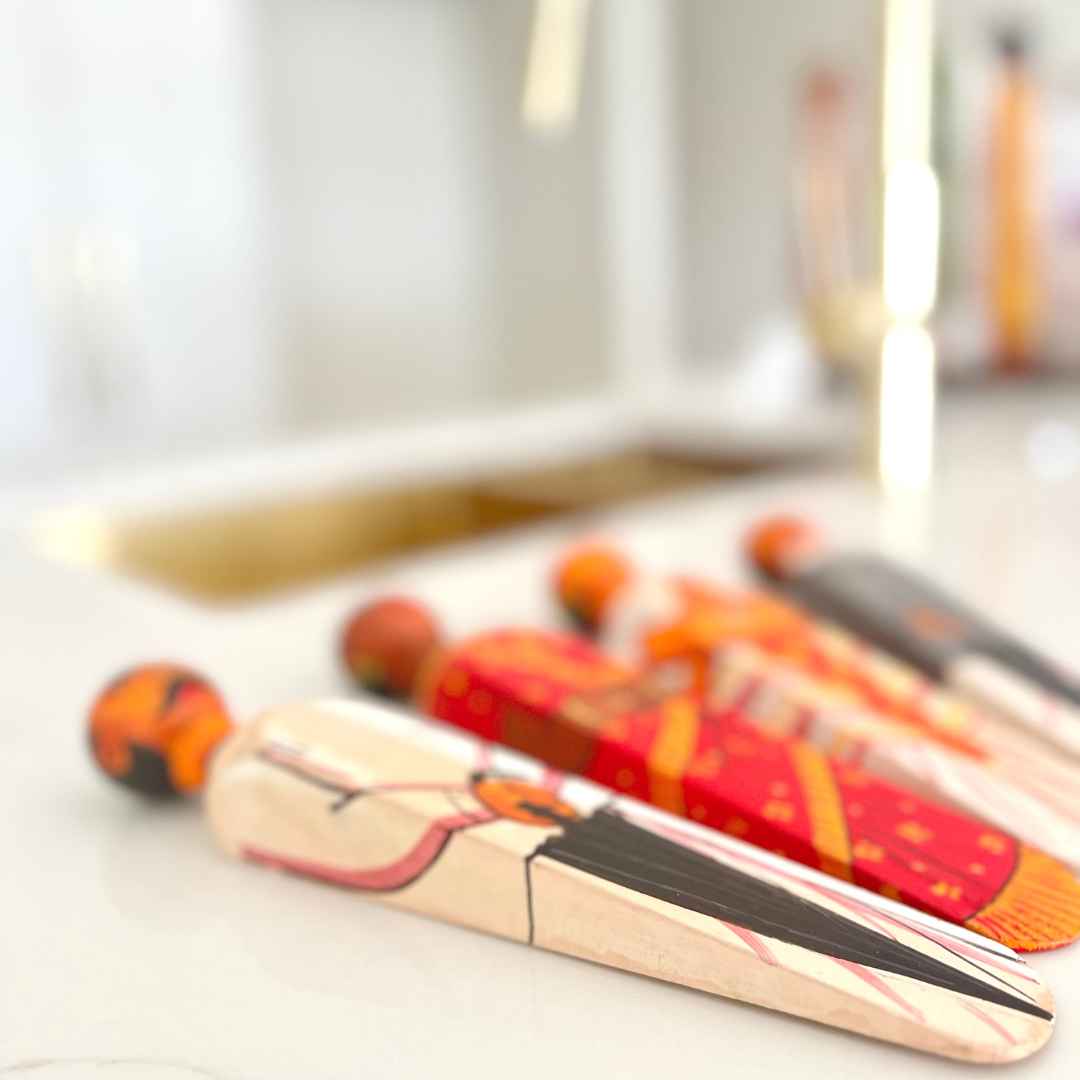 Hand-Carved Door Stoppers